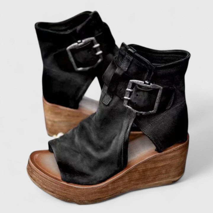 Karline - Sandales Wedge Classiques