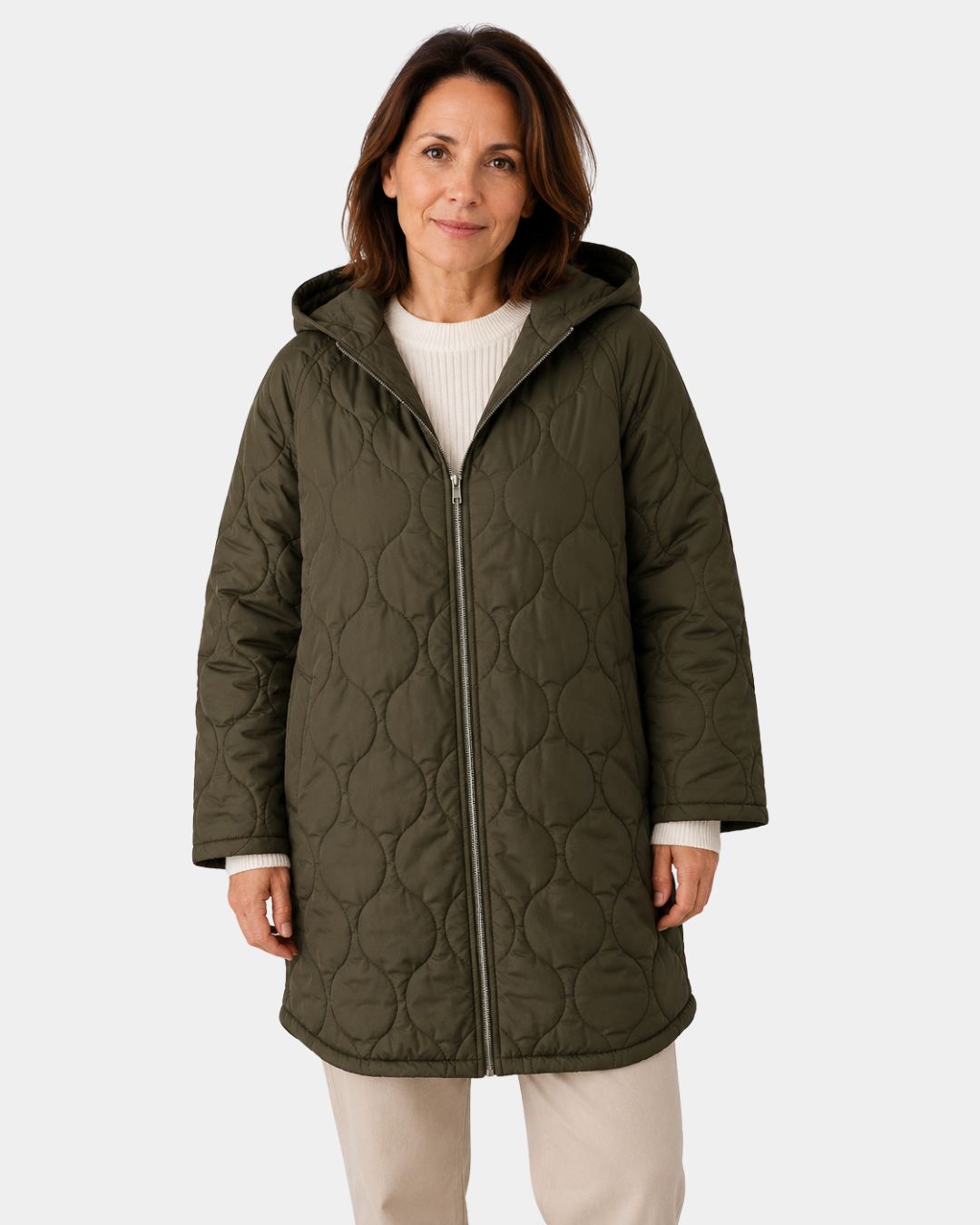MARÉLYS | VESTE MATELASSÉE OVERSIZE