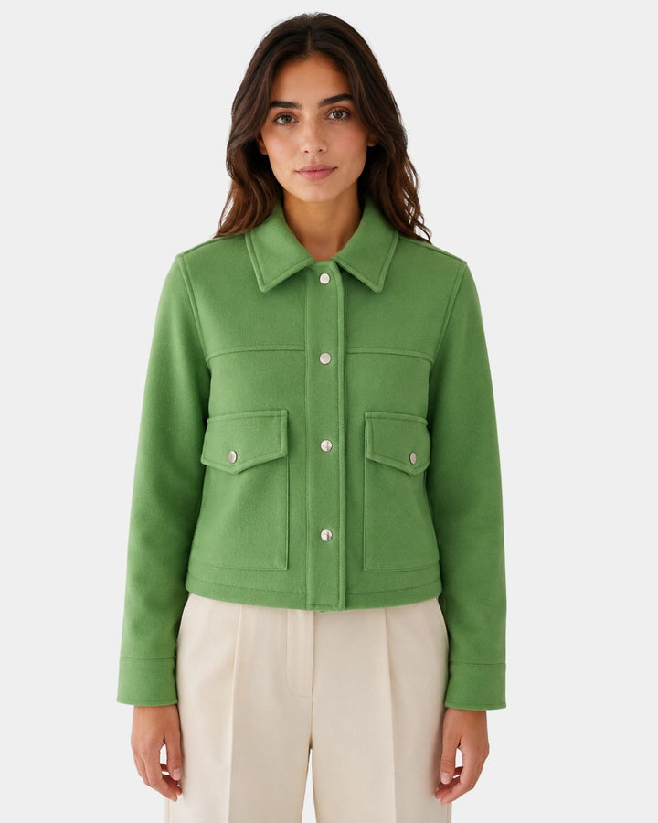 Laurence - Veste Courte Boutonnée