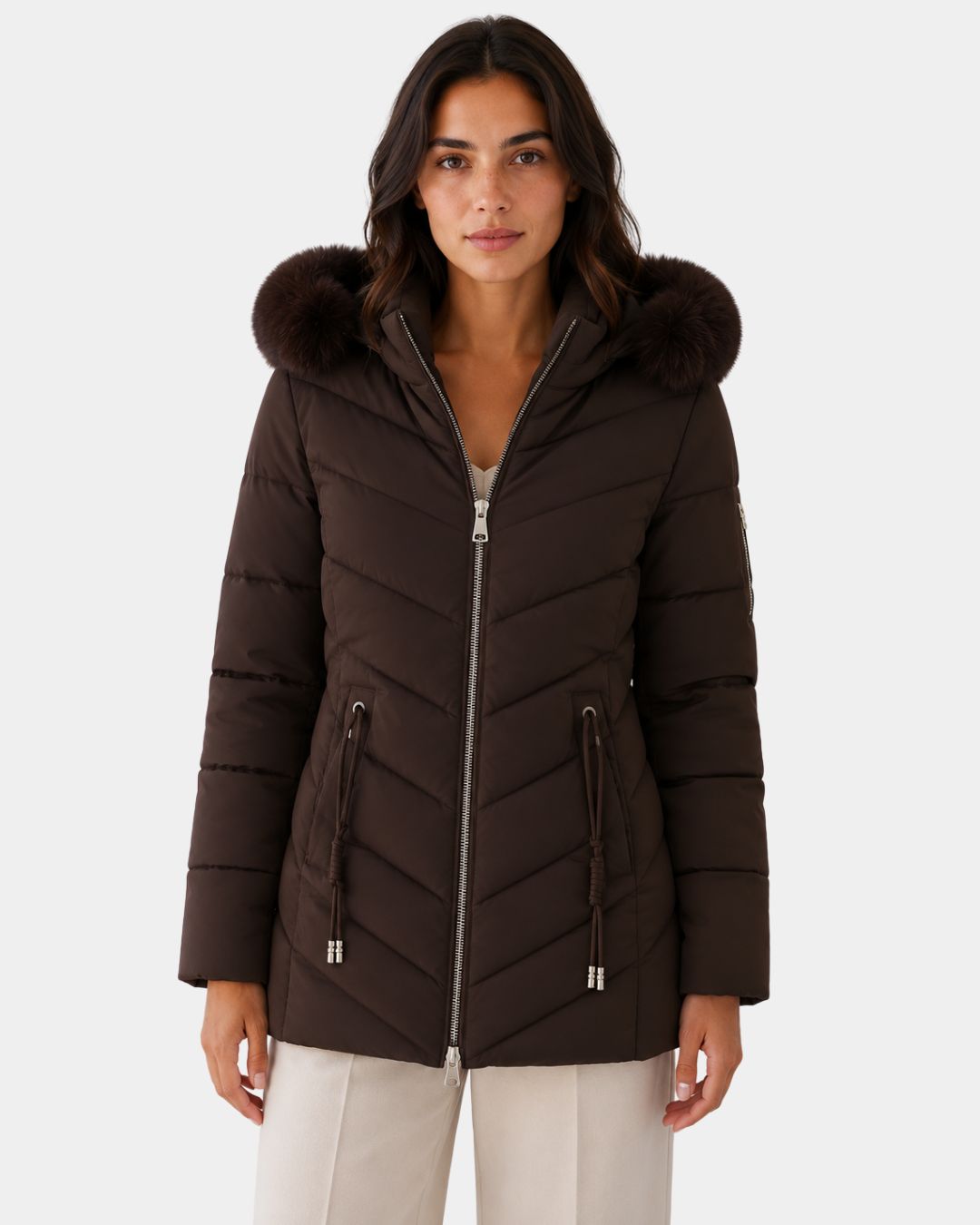ANÉLINE | MANTEAU DOUDOUNE MATELASSÉ ÉLÉGANT