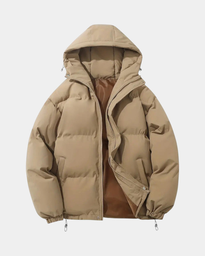 LOUVIANE | MANTEAU MATELASSÉ HIVER À CAPUCHE