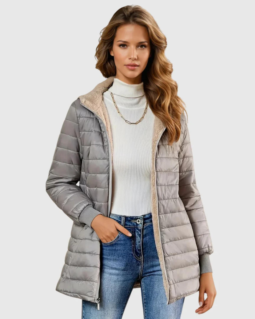 AMANDYS | MANTEAU LONG DOUBLÉ